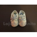 sapatinhos azul bebé para 5/6 meses