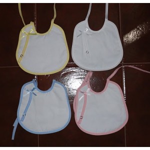 Babetes "p&ecirc;ra" com fita para chucha