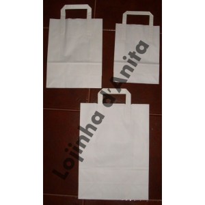 Sacos de papel com asa