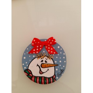 &Iacute;man redondo pintado &agrave; m&atilde;o